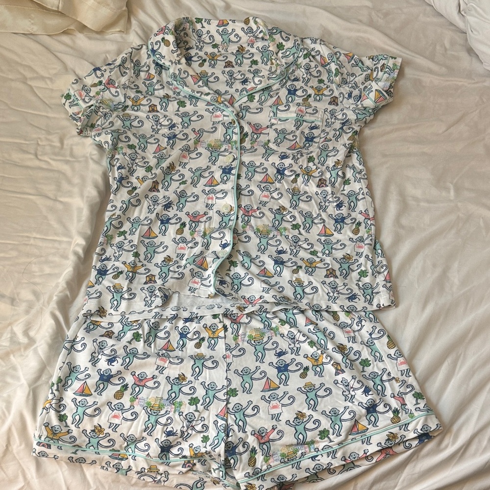 Roller Rabbit Charleston Polo Pajama Set